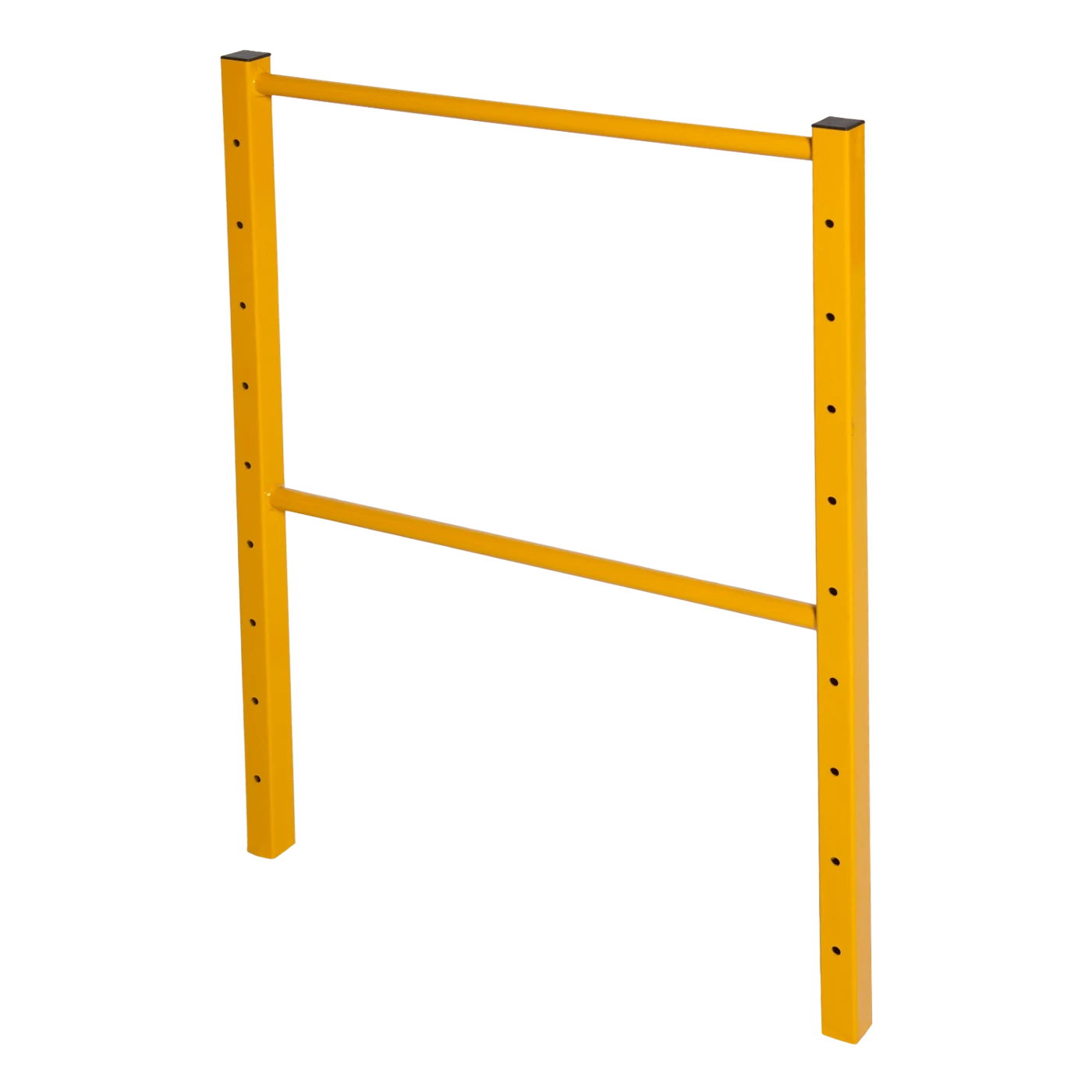 Nu-Wave GRE-2S Guardrail End Frame with Solid midrail — Nu-Wave manufacturer product photo