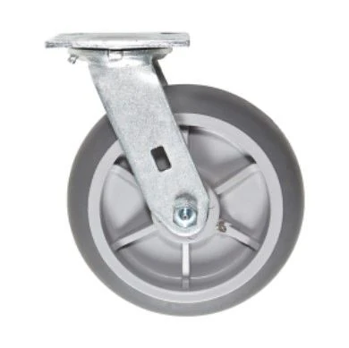 Nu-Wave PCHTS-8-S Hi-Tech swivel cart caster — Nu-Wave manufacturer product photo
